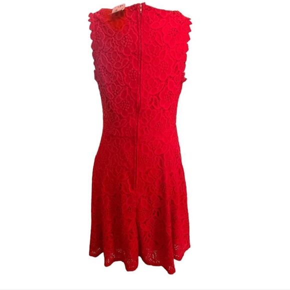CITY STUDIO Dress Scarlet Lace Sleeveless Sheath size 13 - Picture 3 of 13